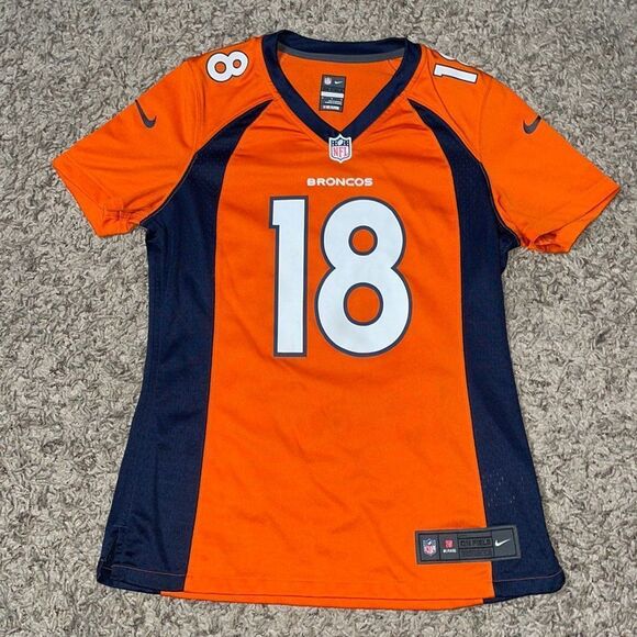 Nike NFL Denver Broncos Jersey - Manning #18 - Picture 1 of 7